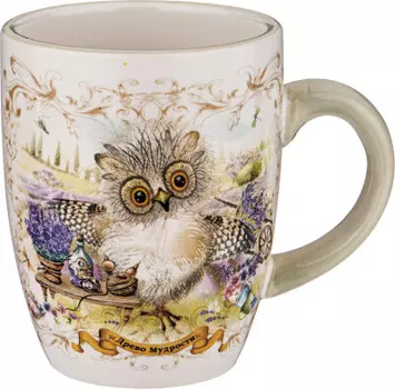 Кружка 330 мл агнесс дерево мудрости 358-1865