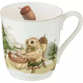 Кружка 340мл Lefard совы 86-2288