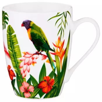 Кружка 350 мл фламинго 153-830