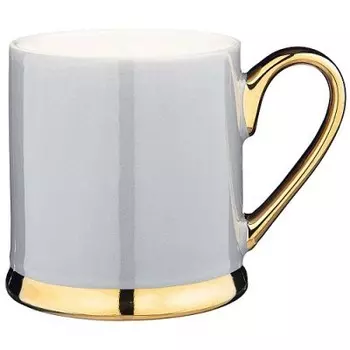 Кружка 350 мл лефард чистый цвет серая 482-514