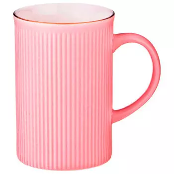 Кружка 350мл Lefard розовая 482-129