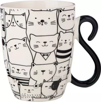 Кружка 360 мл лефард котомания 153-927