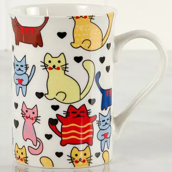 Кружка 370 мл мфк кошки