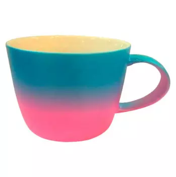 Кружка 380мл Absolut Home розово-голубая матовая