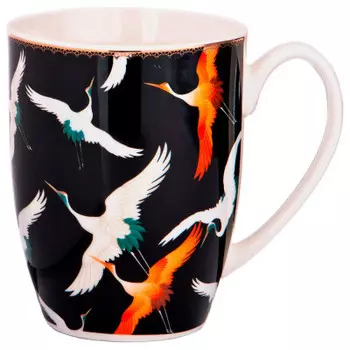 Кружка 380мл Lefard черная 413-107