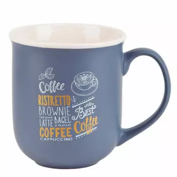 Кружка 380мл ноувелли хоум десерт с кофе фарфор 2410047