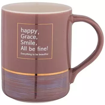 Кружка 400 мл лефард брейк тайм молочный шоколад krjyd924