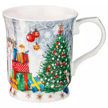 Кружка 400 мл Lefard с новым годом! фарфор 415-2098