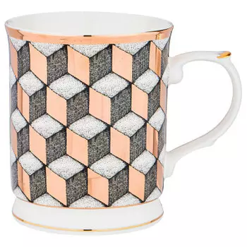 Кружка 400мл Lefard геометрия 275-1198