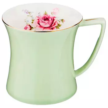 Кружка 400мл Lefard времена года салатовая 760-672