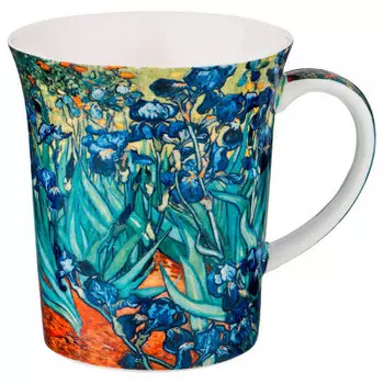 Кружка 420мл Lefard ирисы 104-525