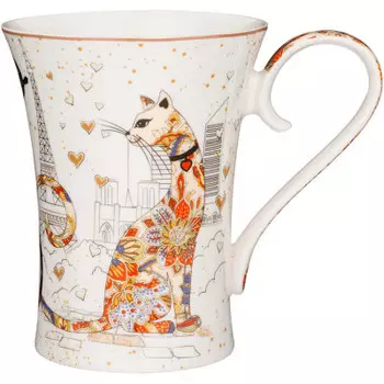 Кружка 420мл Lefard парижские коты 104-829