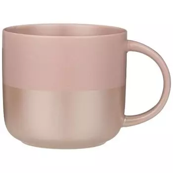 Кружка 440 мл бронко велюр лиловая 407-139