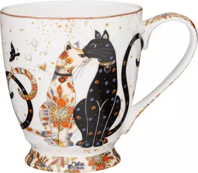 Кружка 450 мл лефард парижские коты 104-828