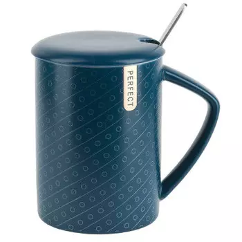 Кружка 450мл крышка ложка п/у 1380030