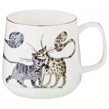 Кружка 450мл Lefard Котики 86-2317