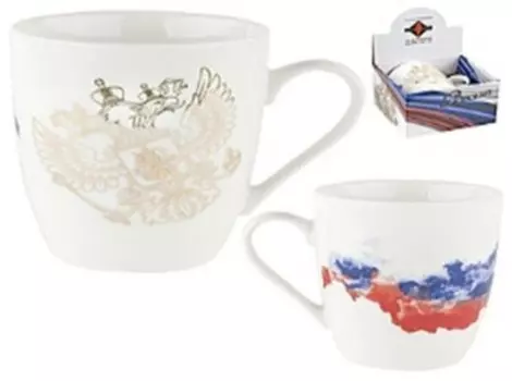 Кружка 480мл полистар коллекшн герб россии фарфор l2110071