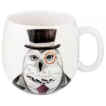 Кружка 530 мл лефард фэшен энималс сова 409-129