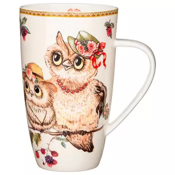 Кружка 660мл Lefard вечеринка сов 415-2167