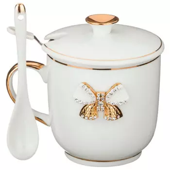 Кружка заварочная 350мл Lefard венеция ложка 55-2820