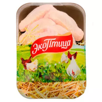 Крыло цыпленка бройлера охл экоптица