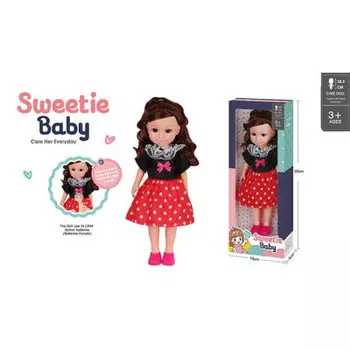 Кукла 36.5 см звук в/к 2076202