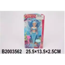Кукла русалочка на блистере 25, 5*13, 5*2.5 см 2003562