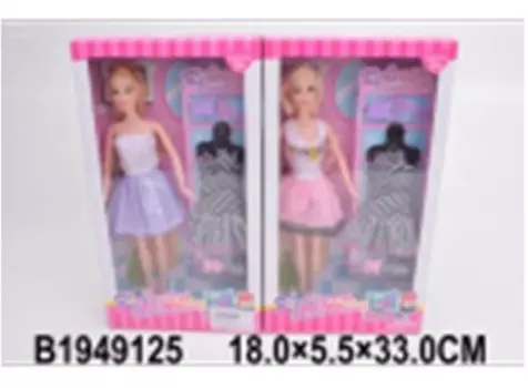 Кукла с аксессуарами вайтхаут 18*5,5*33см в/к 1949125