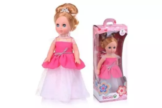 Кукла весна алла праздничная 1 35 см 10*17*42 см в/к в3654/рс
