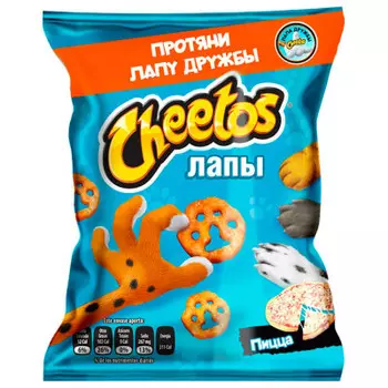 Кукурузные палочки читос 51 г пицца