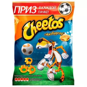 Кукурузные палочки читос 55г чизбургер
