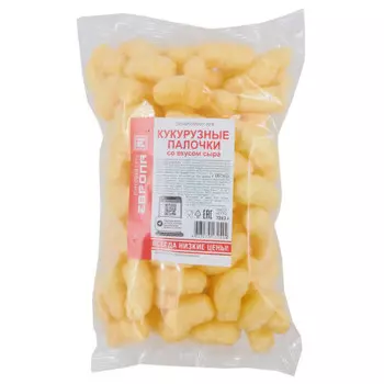 Кукурузные палочки Европа со вкусом сыра 70г