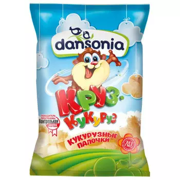 Кукурузные палочки круз кукуруз 150 г дансония