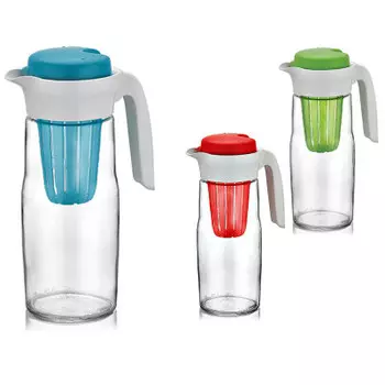 Кувшин 1,4л Mercanlar вставка для льда и фруктов 111484