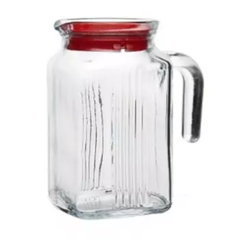 Кувшин 600 мл пасабахче фриго красная крышка 80122 slbrfd