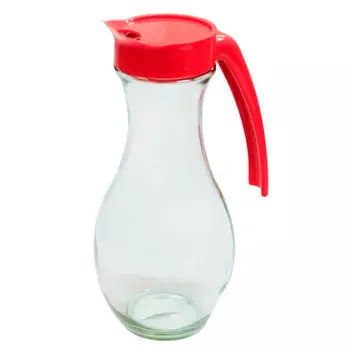 Кувшин шар 1л с пластиковой крышкой