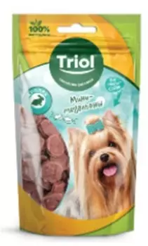Лакомство для собак Triol 50 г для мини собак мини-медальоны кролик