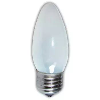 Лампа накаливания космос 40 w e27 свеча матовая