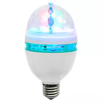 Лампа вегас диско 3 разноцветных лампы 55099