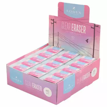 Ластик Lorex хлопковое облако прямоугольный