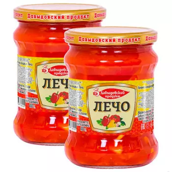 Лечо давыдовский продукт 450г твист ст/б