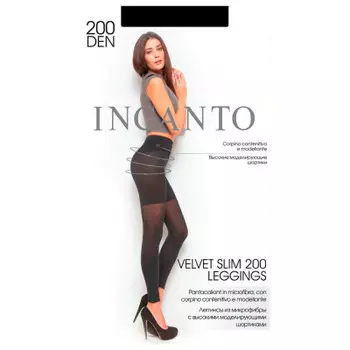 Леггинсы Incanto вельвет слим 200 ден р.4