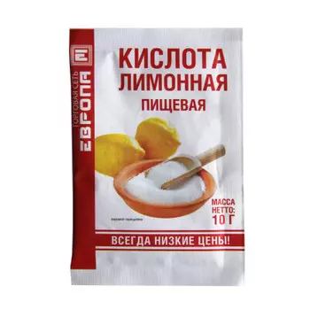 Лимонная кислота Европа 10г