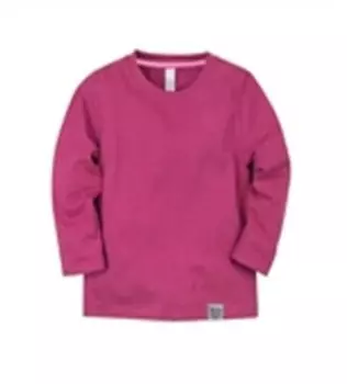 Лонгслив дд басик р 122 малиновый