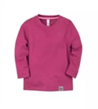 Лонгслив дд басик р 128 малиновый