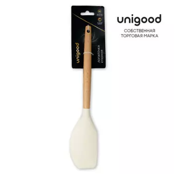 Лопаточка кухонная 31 см Unigood айвори tr-kus-s001 w8