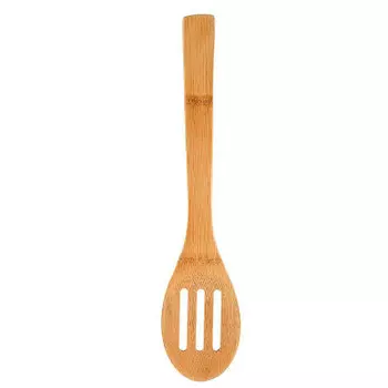 Ложка поварская 28см Nouvelle Home прорези бамбук 4350220