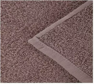 Махровое полотенце серый 70*130 см