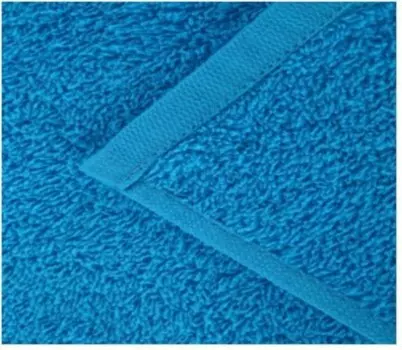 Махровое полотенце синий 70*130 см