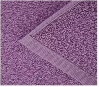 Махровое полотенце сирень 70*130 см